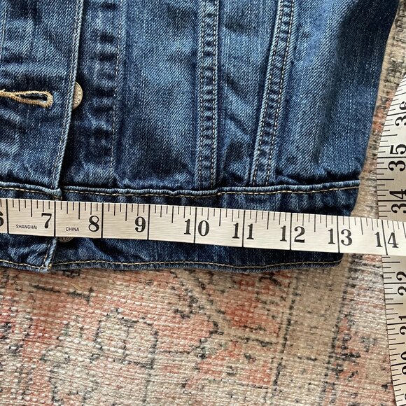Levi's Jean Trucker Vest xs - Picture 6 of 6